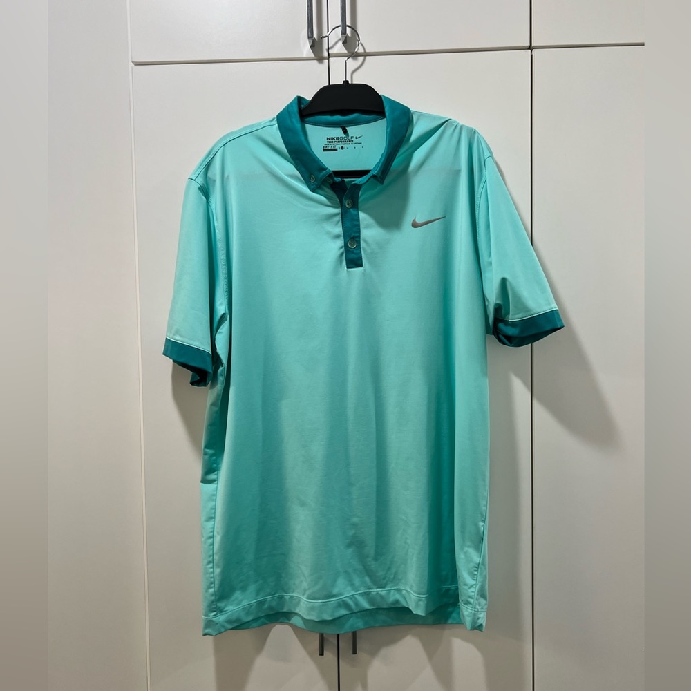 Nike Dri-FIT Men’s Golf Polo - Teal